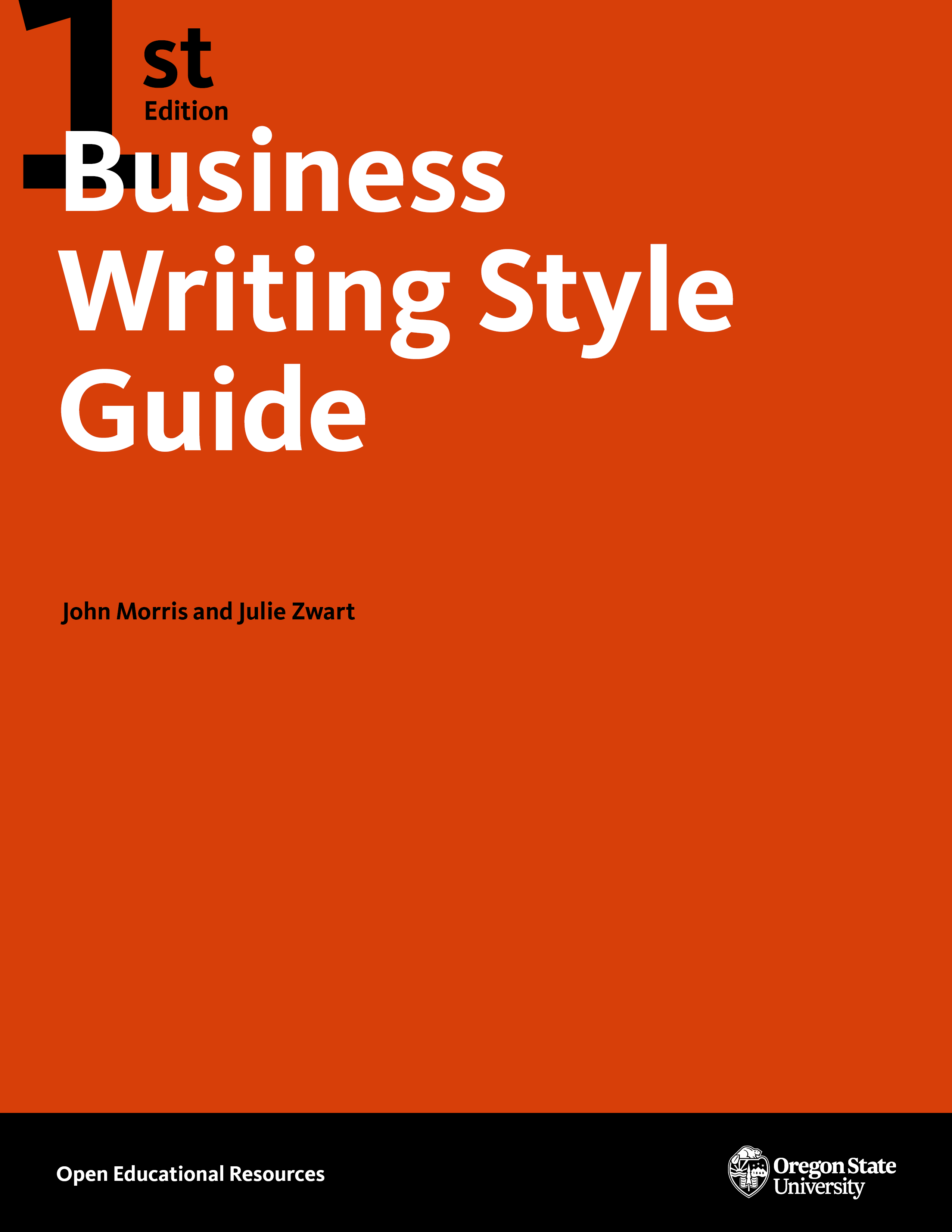 Cover image for Business Writing Style Guide