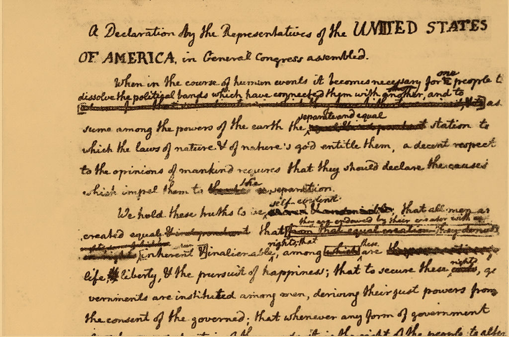 Declaration of Independence Draft