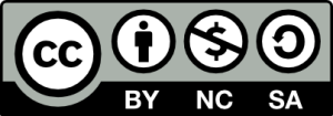 CC-BY-NC-SA license logo.