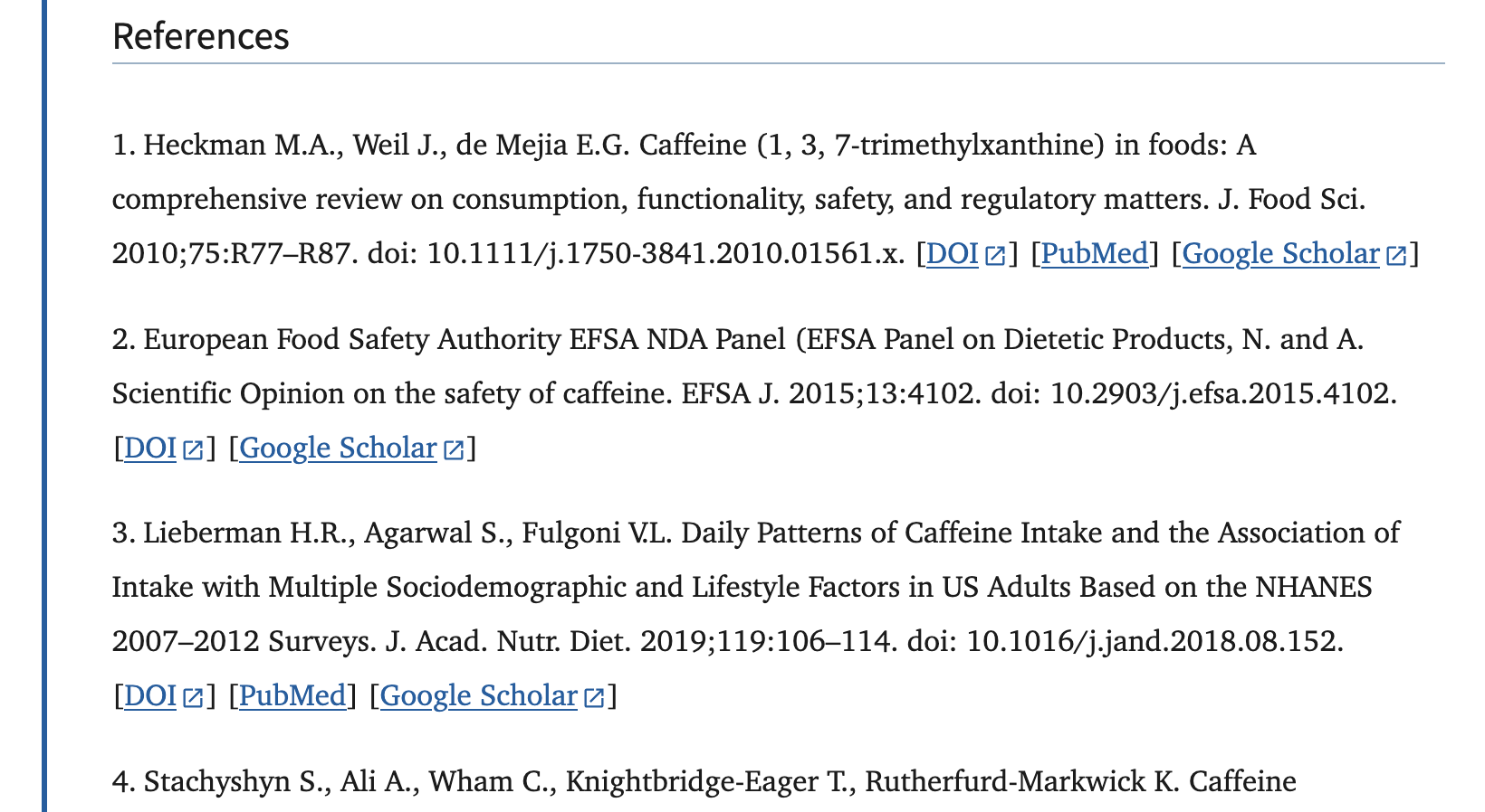 Screenshot of bibliography for Reira-Sampol et al. (2022)